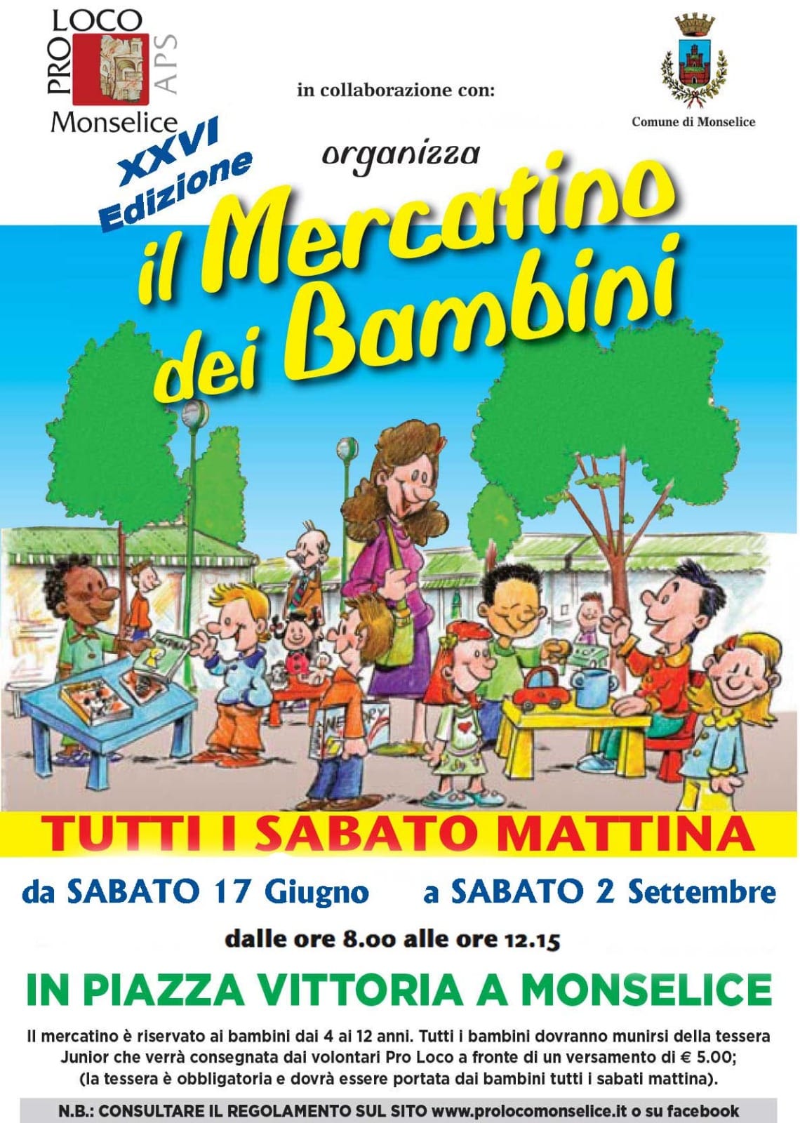 26° EDIZIONE MERCATINO DEI BAMBINI